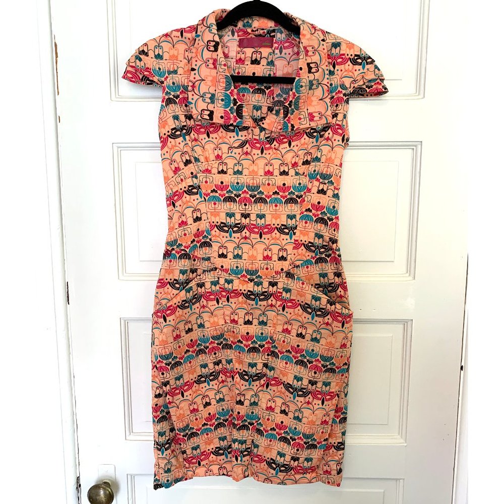 Skunkfunk SKFK Own Midi Dress with pockets ~ Size Small